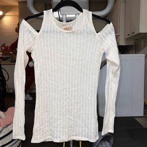 Medium cream off the shoulder shirt